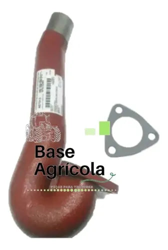 COTOVELO DO ESCAPAMENTO + JUNTA MASSEY FERGUSON 50X / 55X / 65X - 65R