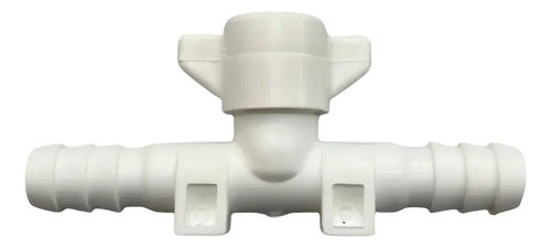 Conector T 1/2  Com Fixador Para Pulverização