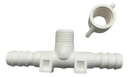 Conector T 1/2  Com Fixador Para Pulverização
