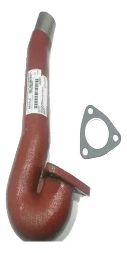 COTOVELO DO ESCAPAMENTO + JUNTA MASSEY FERGUSON 50X / 55X / 65X - 65R