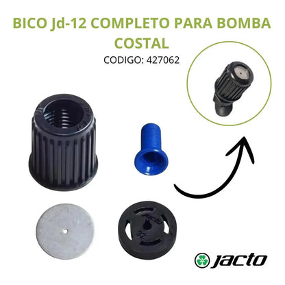 Peças Para Pulverizadores Costais Pjh - Jacto - 48 - Bico Jd Preto