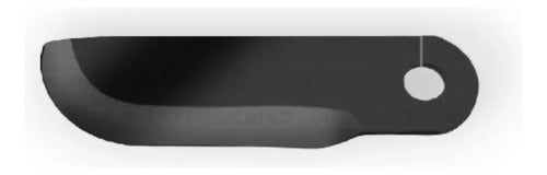 Faca Roçadeira Nor Micro Trator Tobatta Moldemaq 0205 Lâmina 22.5cm